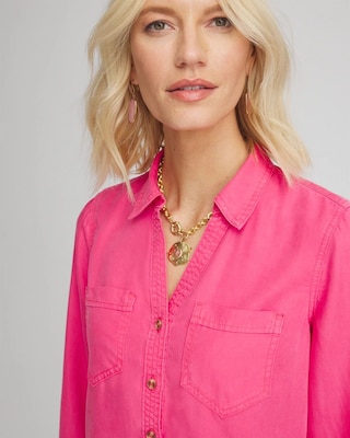 Tencel™ Denim Button-front Shirt | Chico's